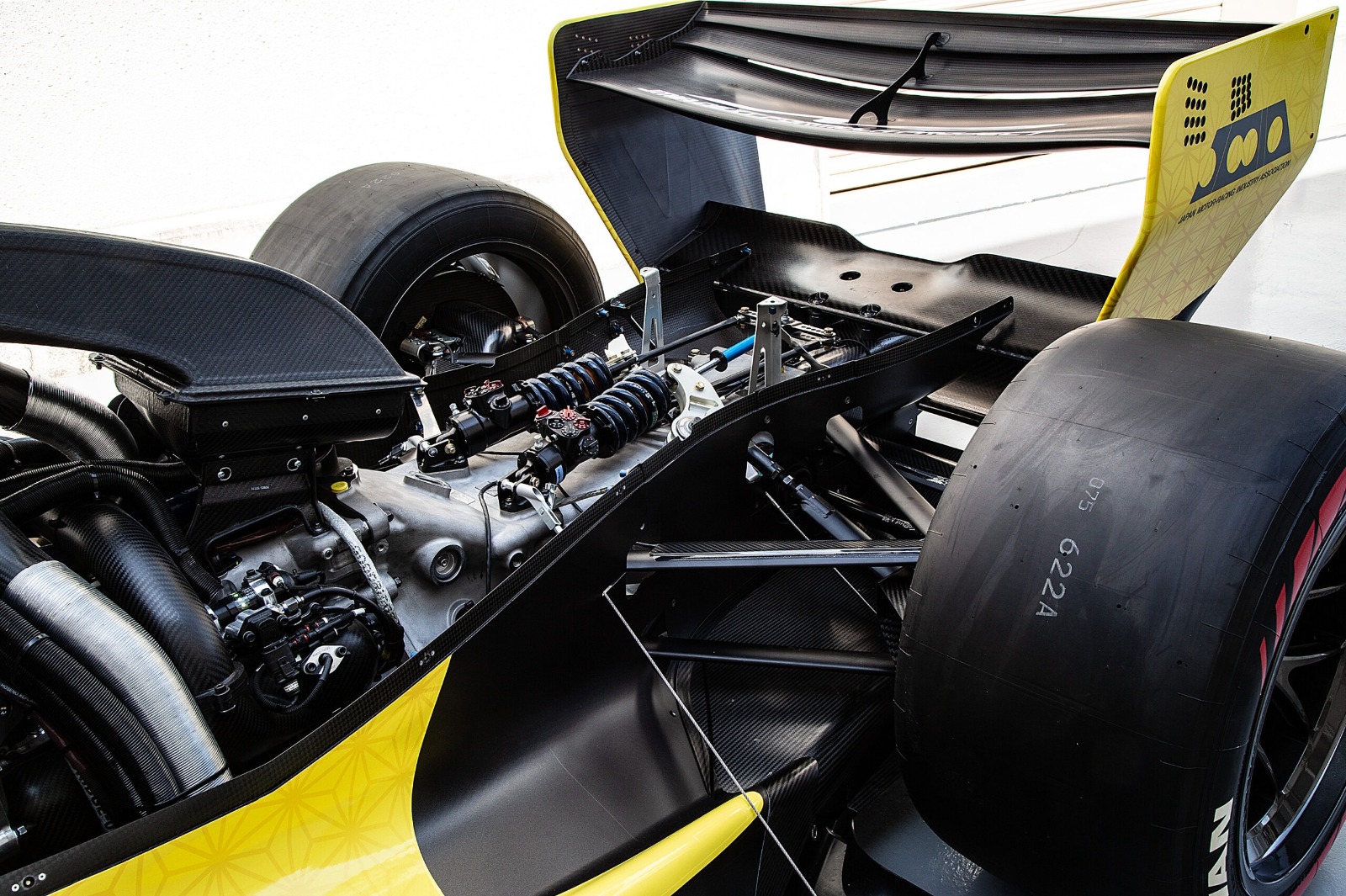The prototype has been designed around the current two-litre, four-cylinder turbo engines