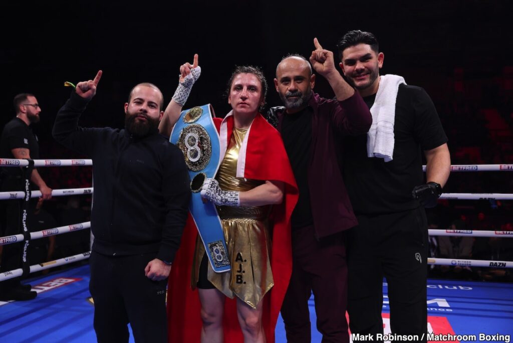 Jake Paul’s MVP Signs IBF Champion Elif Turhan