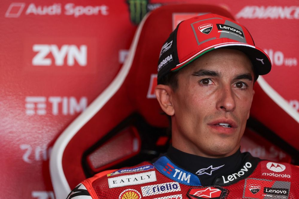 Marquez is known for returning quickly after injury, but advised Hadjar to do the opposite