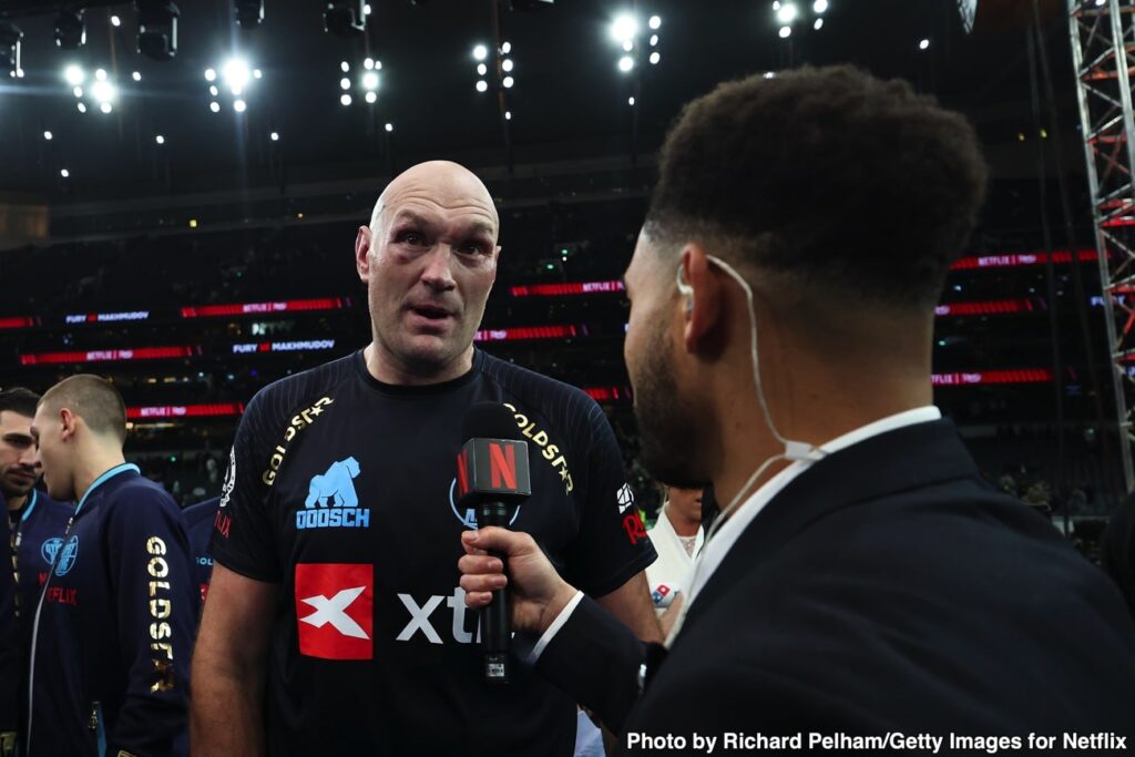 Fury Could Fight At MSG Without Joshua