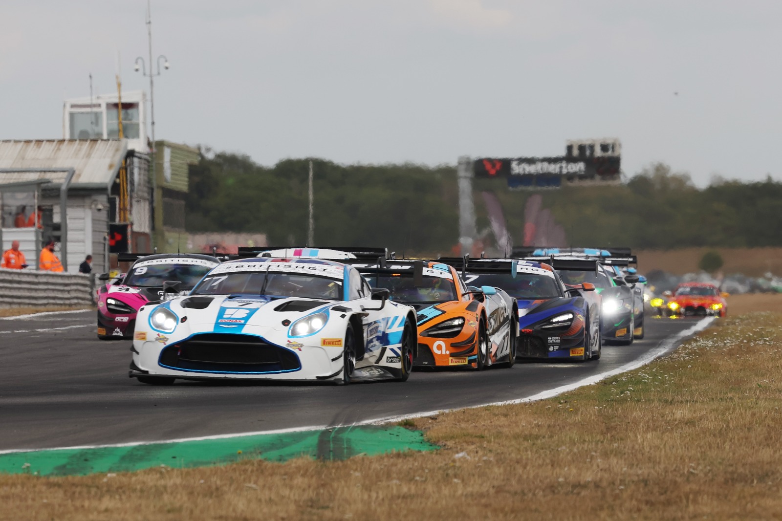 Beechdean Aston starred in race two until a couple of errors from Howard left it third