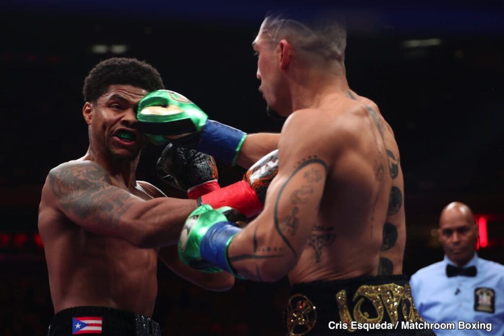 Teofimo Sr. Dismisses Shakur Stevenson’s Vacant-Belt Championships Teofimo Sr. Dismisses Shakur Stevenson’s Vacant-Belt Championships