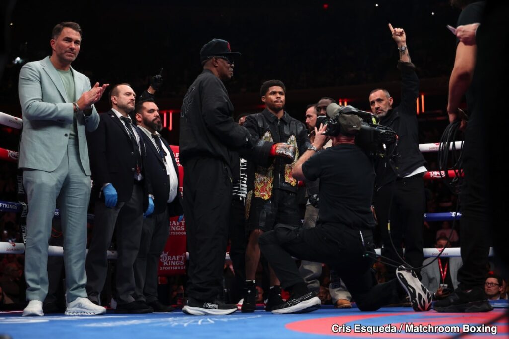 Shakur Stevenson Claims Devin Haney Is Passing On Bigger Payday