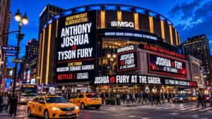 Staging Joshua vs. Fury in New York Is a Massive Streaming Gamble Staging Joshua vs. Fury in New York Is a Massive Streaming Gamble