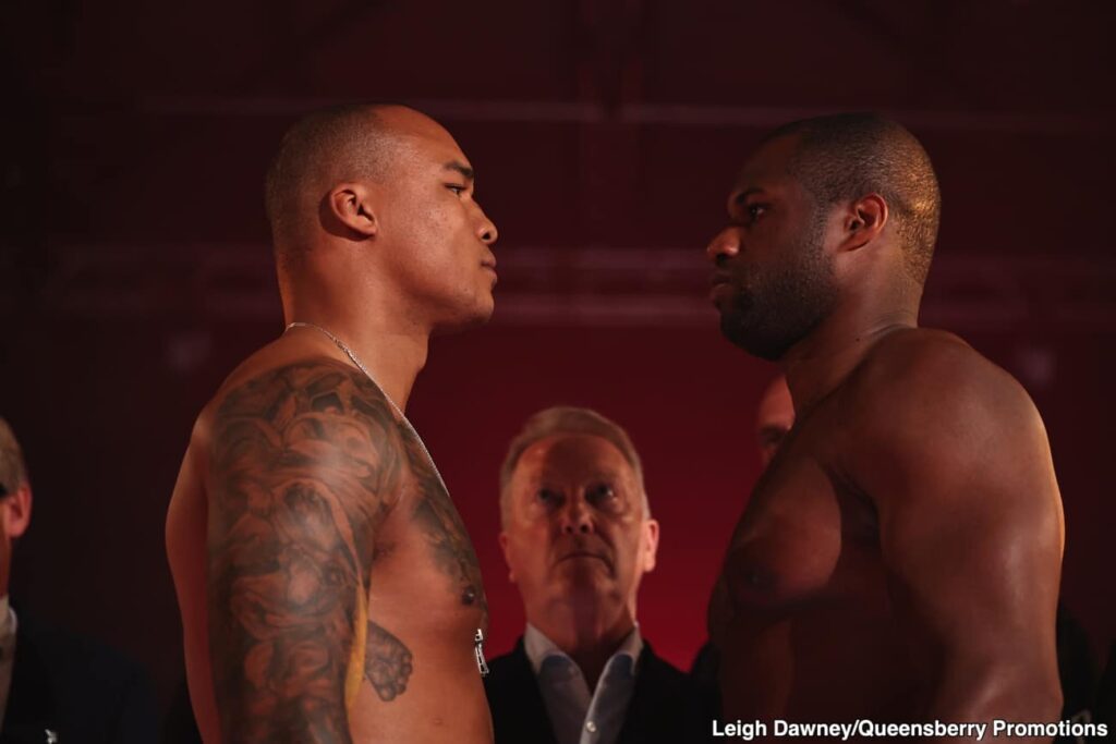 Daniel Dubois-Fabio Wardley Rematch Could Land October 17 Daniel Dubois-Fabio Wardley Rematch Could Land October 17