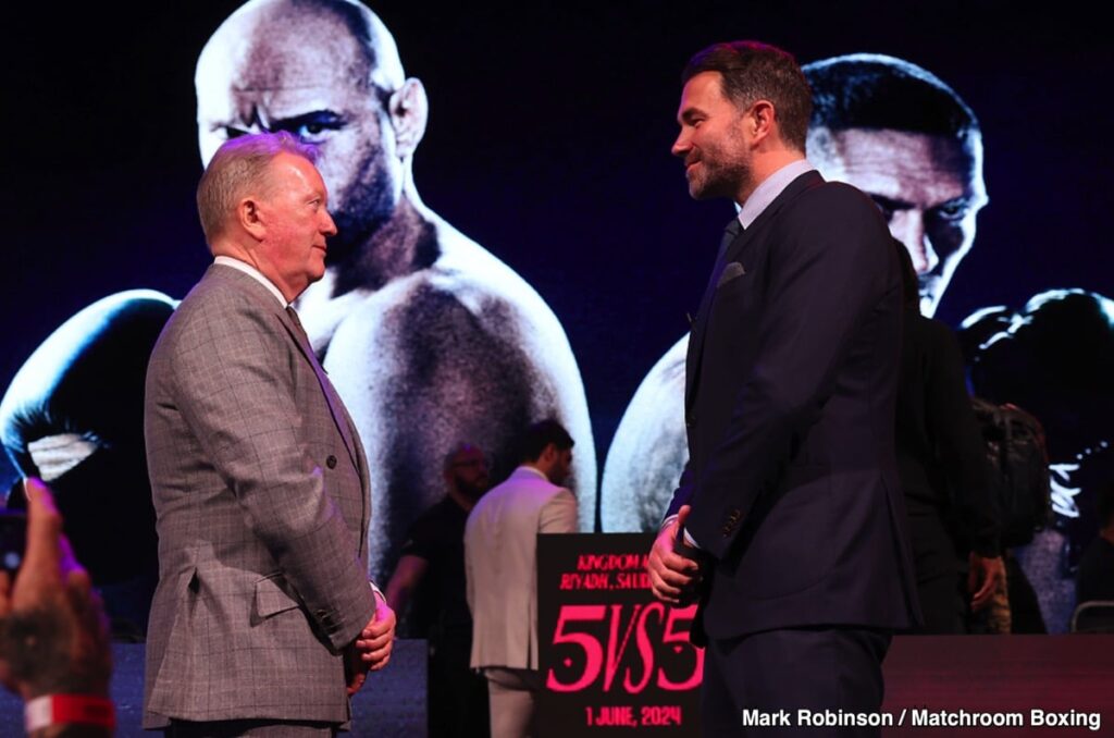 Matchroom-Queensberry Rematch Needs More Than British Interest Matchroom-Queensberry Rematch Needs More Than British Interest