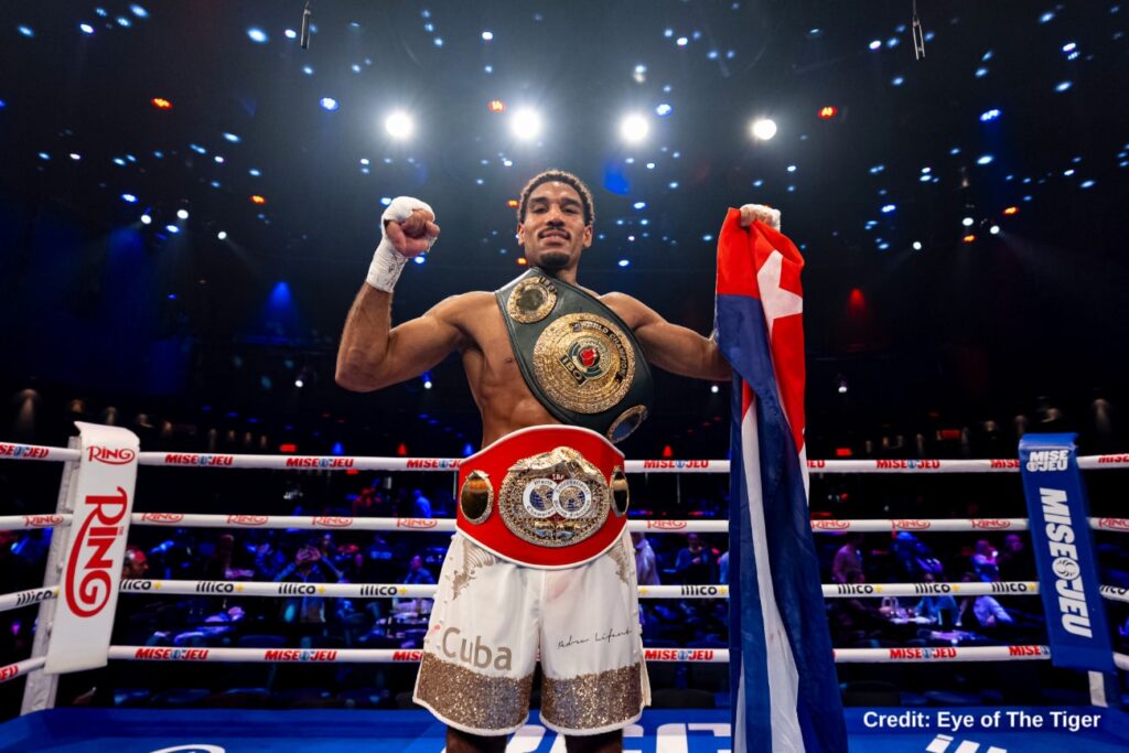 Osleys Iglesias Faces Oliver Zaren October 8 Osleys Iglesias Faces Oliver Zaren October 8