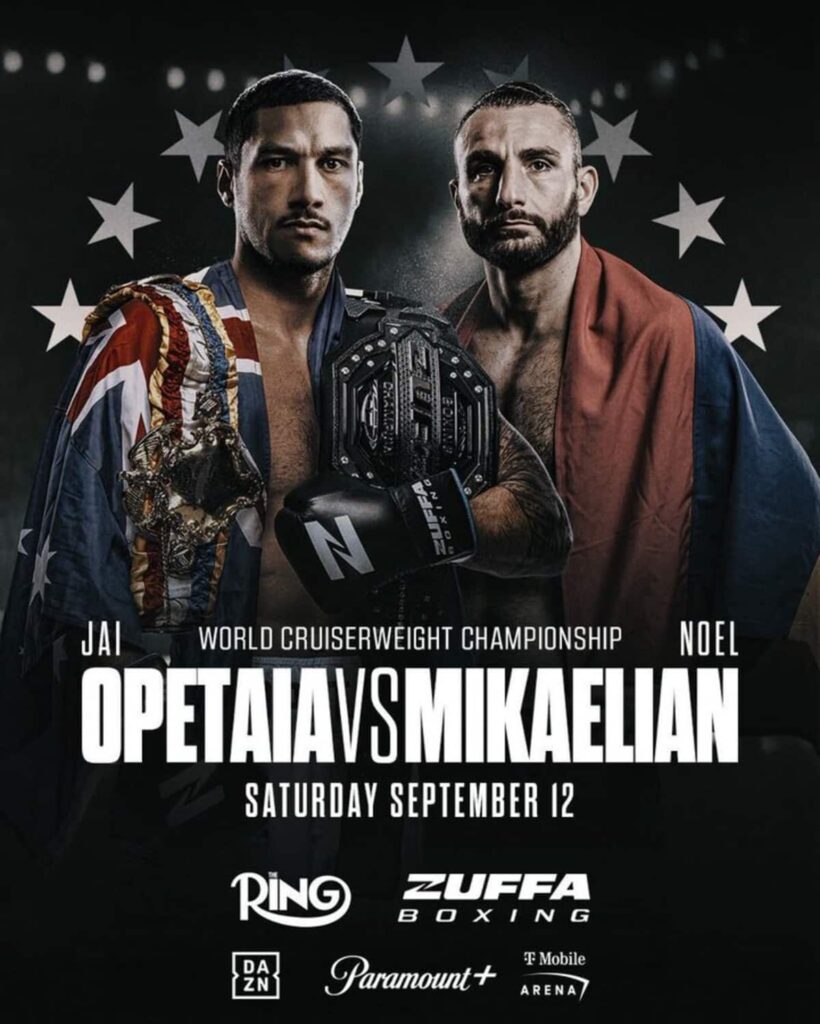 Jai Opetaia Lands Noel Mikaelian Fight As WBC Faces Rules Test Jai Opetaia Lands Noel Mikaelian Fight As WBC Faces Rules Test