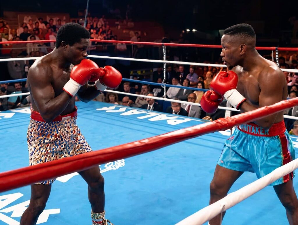 Pernell Whitaker Made Azumah Nelson Chase Ghosts in Vegas