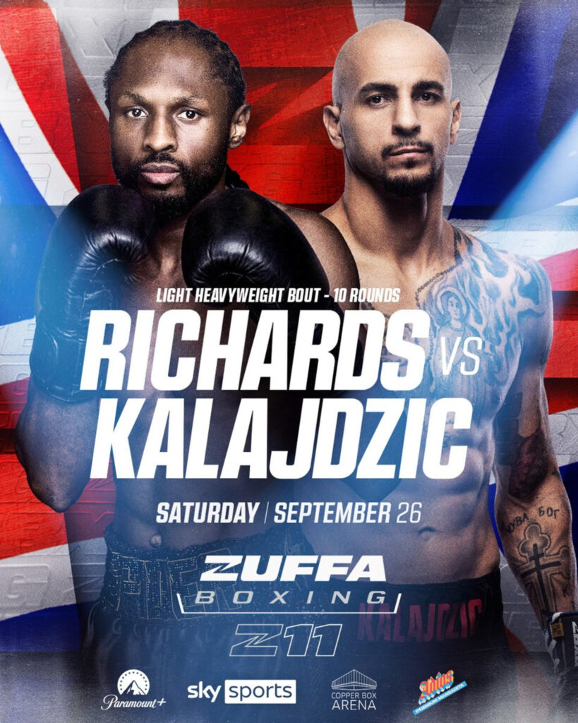 Craig Richards vs. Radivoje Kalajdzic Gives Zuffa 11 Competitive Co-Main Craig Richards vs. Radivoje Kalajdzic Gives Zuffa 11 Competitive Co-Main