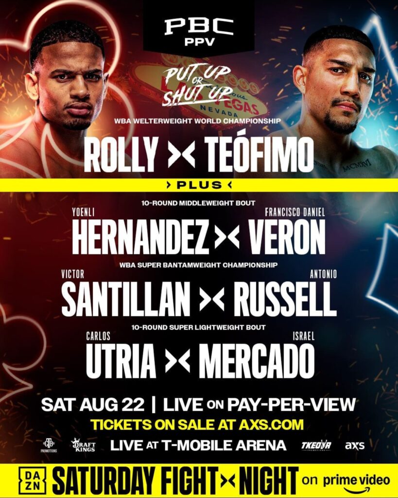 Teofimo Lopez, Rolly Romero Fumble  Sales Pitch