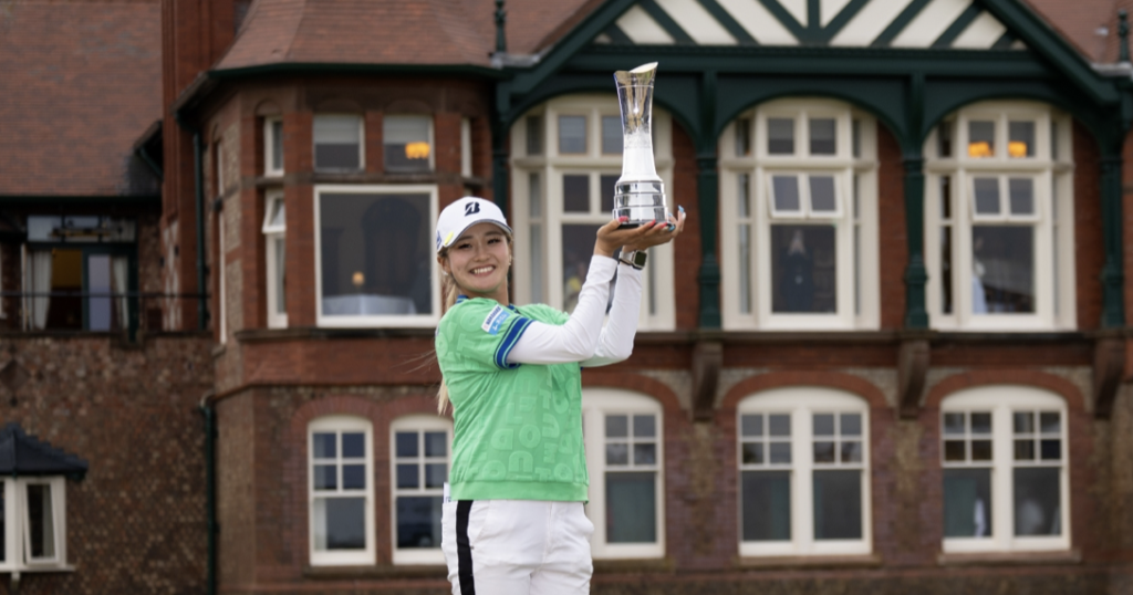 Kuwaki wins maiden major title with playoff victory at AIG Women’s Open