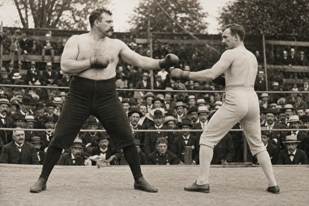 John L. Sullivan Wins Disputed Title From Dominick McCaffrey