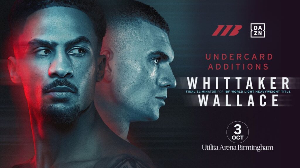 Ben Whittaker Leads Birmingham Card Against Conor Wallace Ben Whittaker Leads Birmingham Card Against Conor Wallace