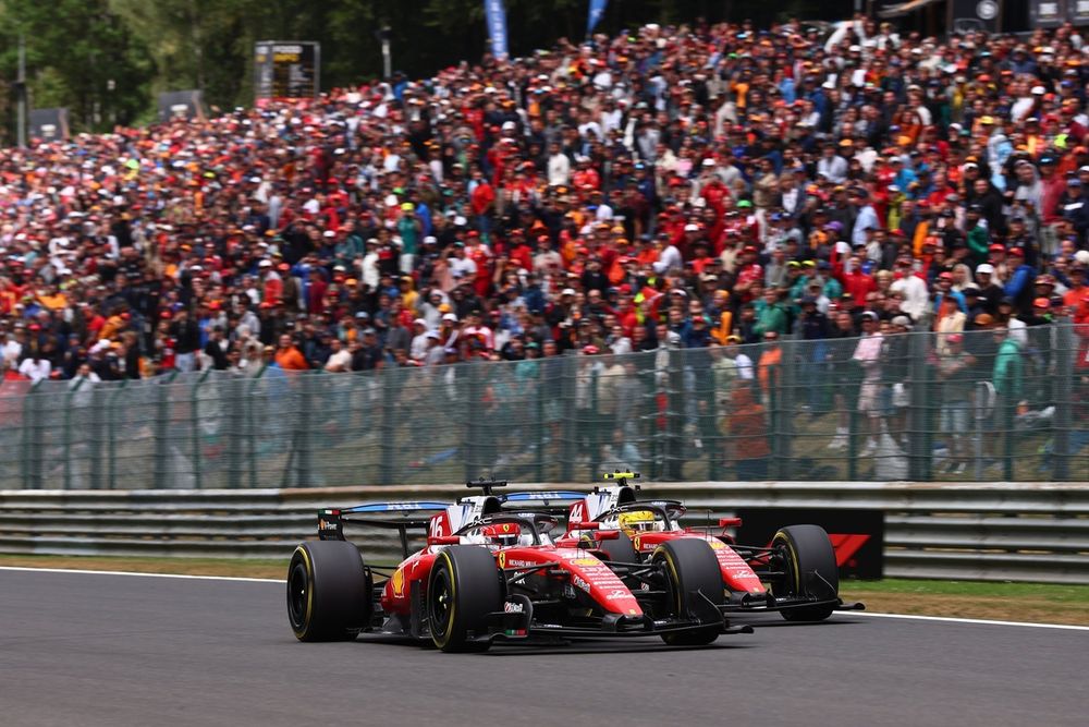 Ferrari was the first to bring its 180 degree wing to the track 
