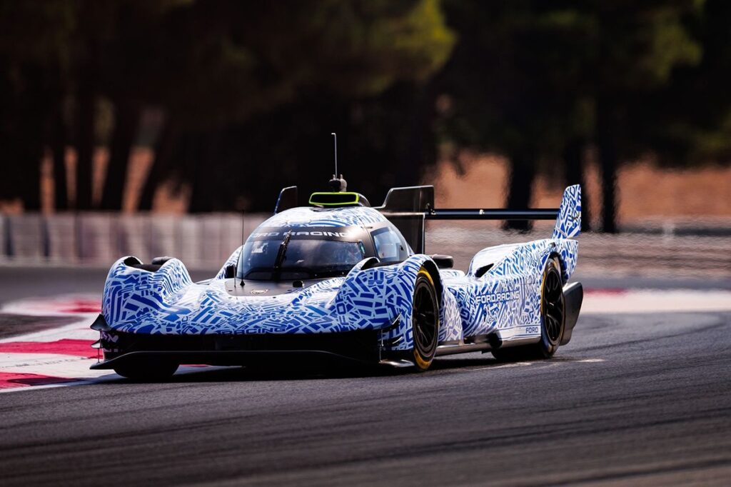 Ford reveals new LMDh car on track at Paul Ricard