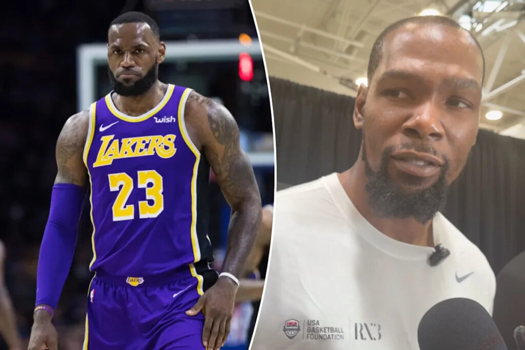 Kevin Durant calls out ‘unfair’ double standard for LeBron James’ 76ers Kevin Durant calls out ‘unfair’ double standard for LeBron James’ 76ers