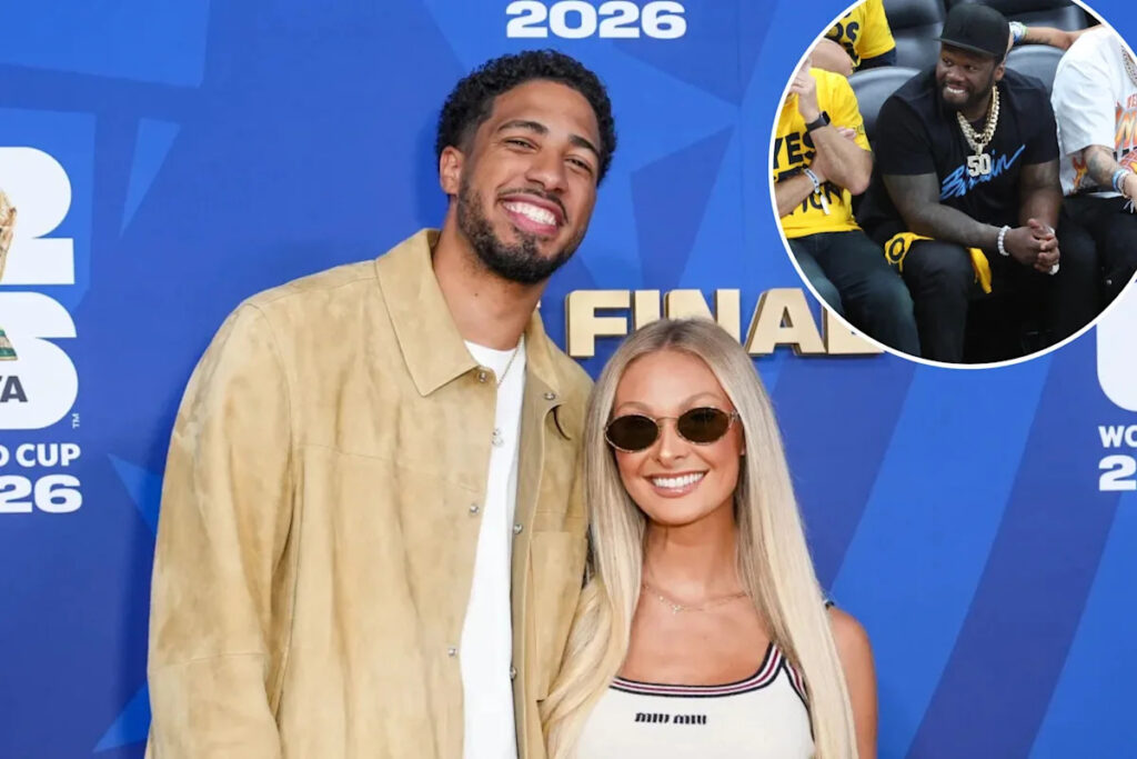 Tyrese Haliburton parties to 50 Cent performing ‘I Run New York’ lyric at wedding in Knicks troll Tyrese Haliburton parties to 50 Cent performing ‘I Run New York’ lyric at wedding in Knicks troll