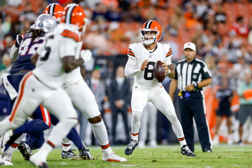Dillon Gabriel, an afterthought in Browns’ QB competition, has a fantastic preseason finale