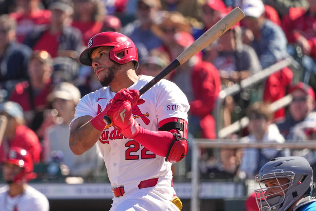 Cardinals prospect Joshua Báez hits 3-run homer vs. Cubs on first major-league pitch he sees