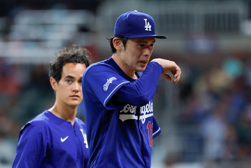 Dodgers place Roki Sasaki on IL with blister on right middle finger; Eric Lauer to take his rotation spot Dodgers place Roki Sasaki on IL with blister on right middle finger; Eric Lauer to take his rotation spot