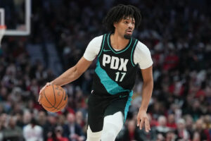 Trail Blazers guard Shaedon Sharpe tears meniscus, to miss 6 months Trail Blazers guard Shaedon Sharpe tears meniscus, to miss 6 months