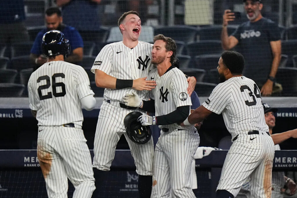 Yankees get 3-2 walk-off win over Braves in 10 innings on Ryan McMahon sacrifice fly