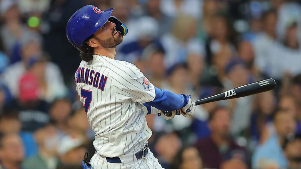 Cubs’ Dansby Swanson leaves game vs. Cardinals with ‘left side discomfort’ after swing-and-miss