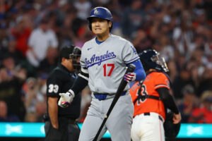 Roberts: Shohei Ohtani’s ‘left knee and overall body is not 100%,’ putting into question his Sunday return to the mound Roberts: Shohei Ohtani’s ‘left knee and overall body is not 100%,’ putting into question his Sunday return to the mound