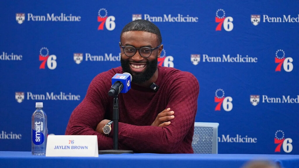 Takeaways on Jaylen Brown’s introductory Sixers press conference