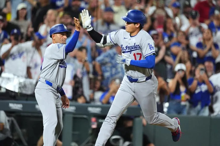 Shohei Ohtani homers twice to help power Dodgers to victory over Rockies Shohei Ohtani homers twice to help power Dodgers to victory over Rockies