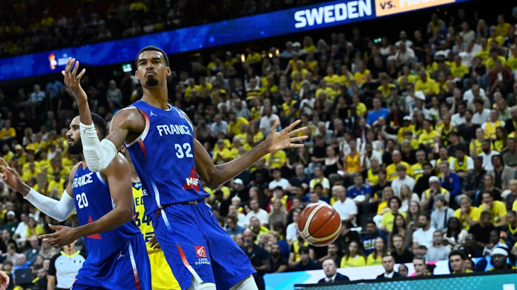 Watch Victor Wembanyama put on show leading France past Sweden in FIBA World Cup qualifying Watch Victor Wembanyama put on show leading France past Sweden in FIBA World Cup qualifying