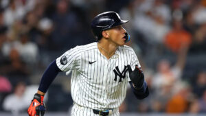 Yankees’ George Lombard Jr. day to day with right knee discomfort