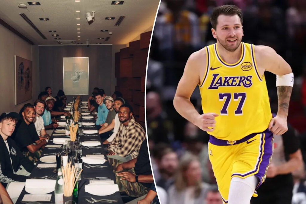 Luka Doncic reveals first look at LeBron-less Lakers Luka Doncic reveals first look at LeBron-less Lakers