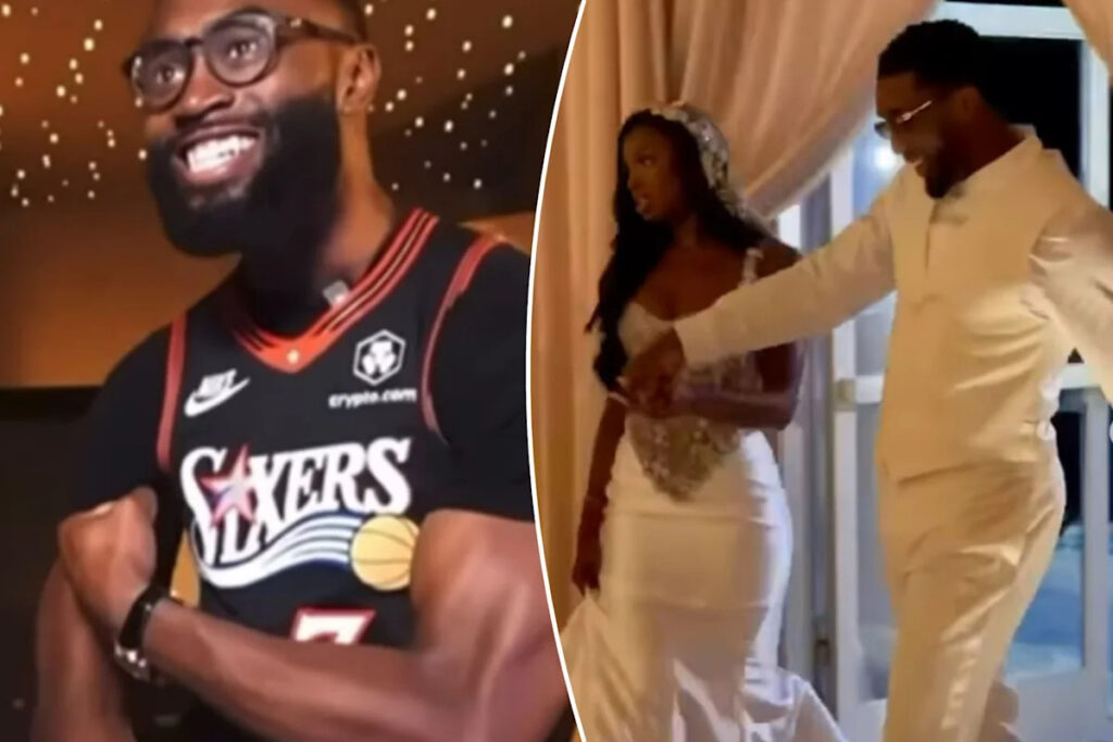 Jaylen Brown asking fans for romantic setups after Donovan Mitchell-Coco Jones wedding: ‘Put em in the comments’ Jaylen Brown asking fans for romantic setups after Donovan Mitchell-Coco Jones wedding: ‘Put em in the comments’