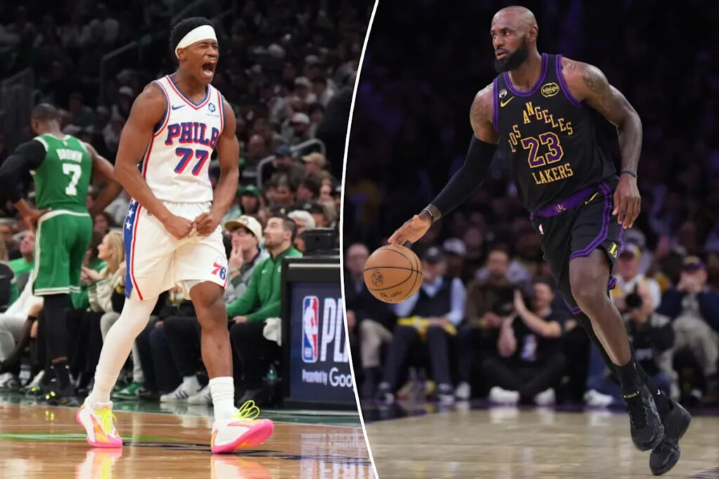 VJ Edgecombe details LeBron James’ FaceTime on decision that left him ‘geekin’ VJ Edgecombe details LeBron James’ FaceTime on decision that left him ‘geekin’