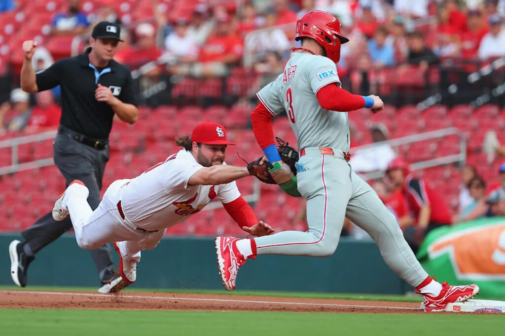 St. Louis Cardinals Furious Late Rally Not Enough as Phillies Win Monday