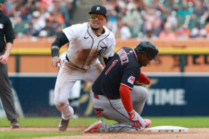 Tigers shutout Guardians without a single strikeout Tigers shutout Guardians without a single strikeout