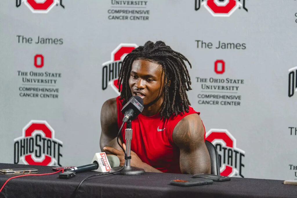 Jeremiah Smith shed tears of joy when named OSU captain Jeremiah Smith shed tears of joy when named OSU captain
