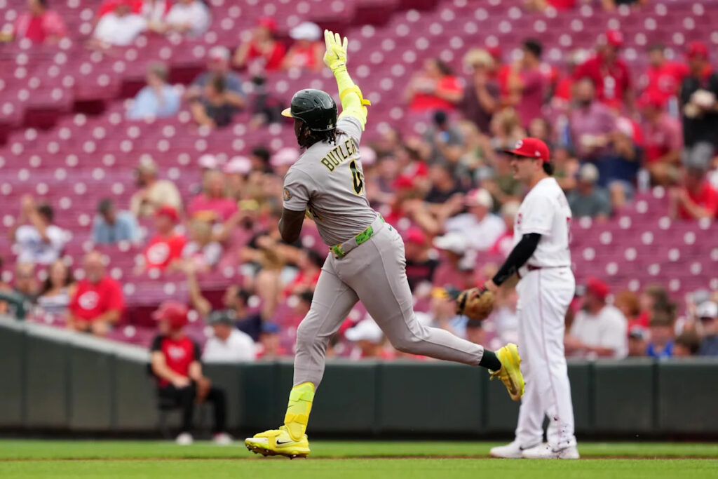 A’s Losing Streak Continues with 3-2 loss to Reds A’s Losing Streak Continues with 3-2 loss to Reds