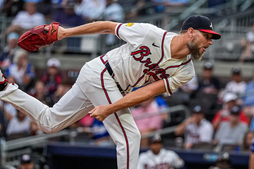 Chris Sale throws complete game shutout against Dodgers, hits 100 mph at 37 years old