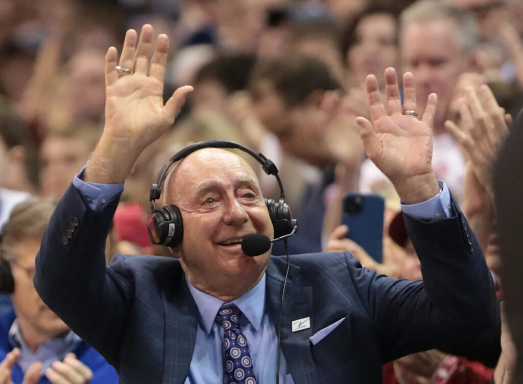 Dick Vitale announces he’s progressing well in latest cancer battle