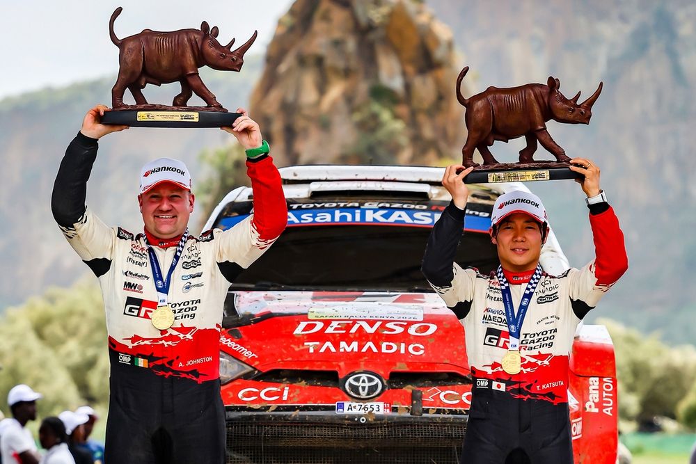 Takamoto Katsuta and Aaron Johnston win in Kenya