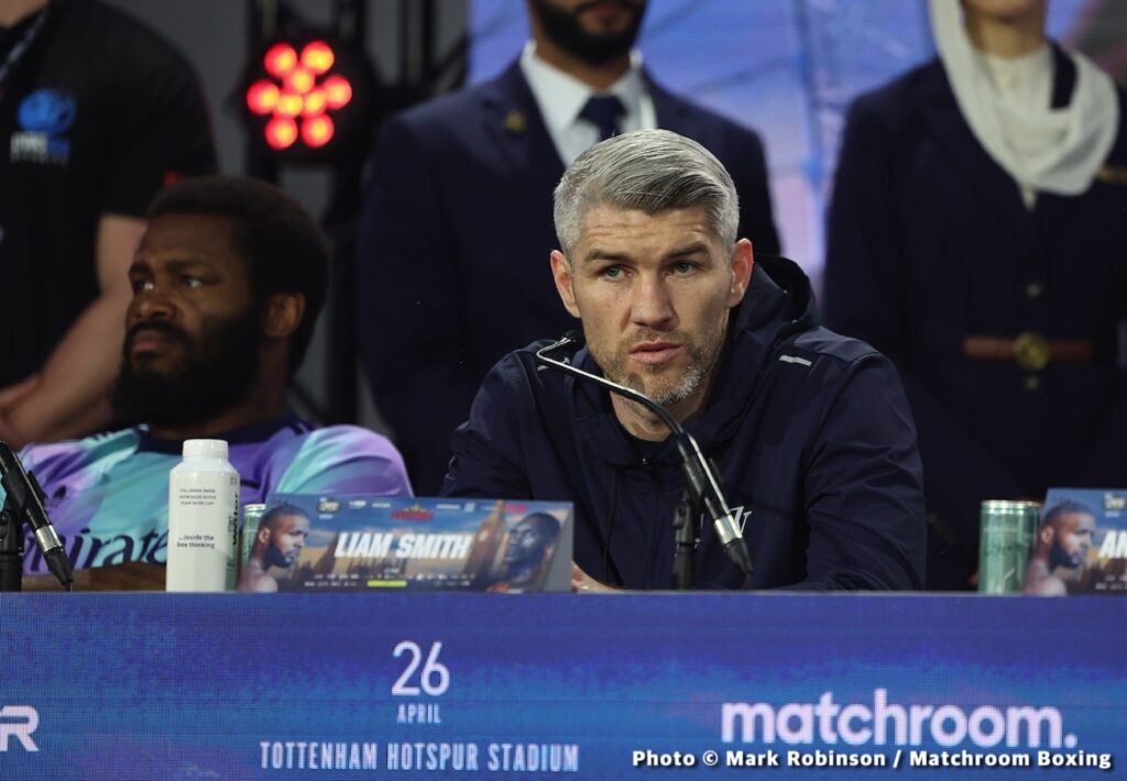 Liam Smith Faces GBH Charge After Alleged Attack Liam Smith Faces GBH Charge After Alleged Attack