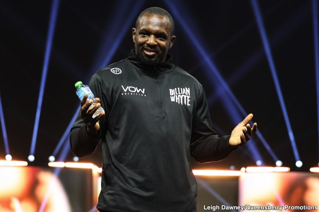 Dillian Whyte Reveals Injury Amid Johnny Fisher Talks