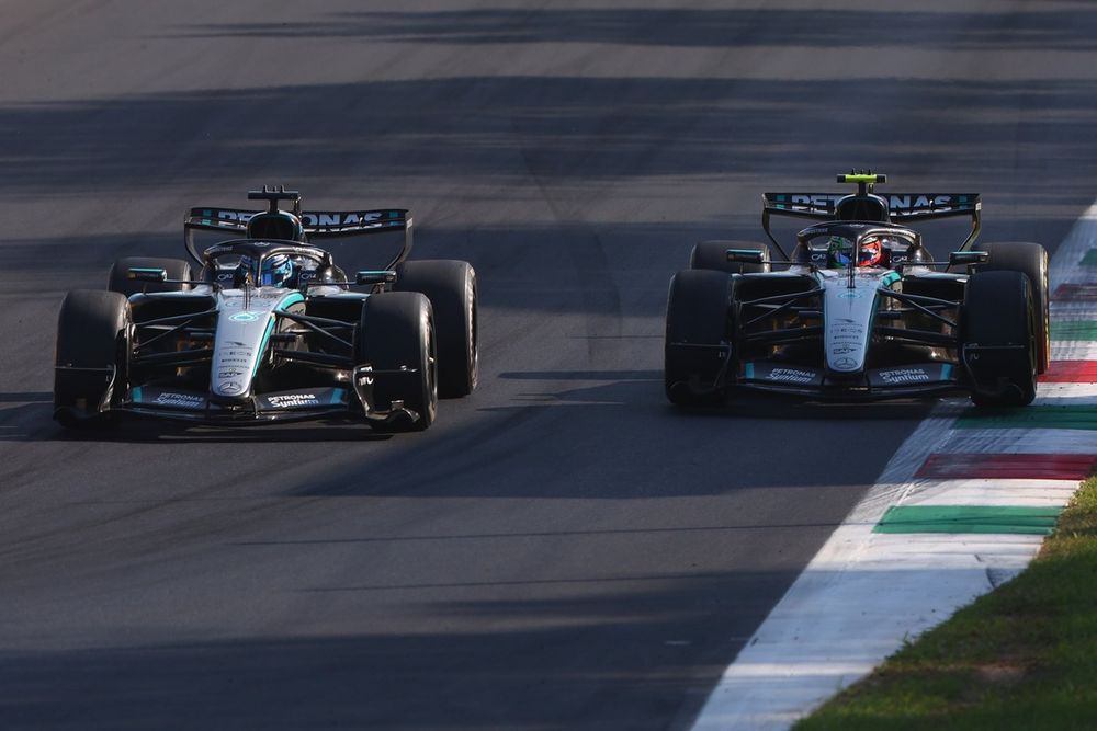 Andrea Kimi Antonelli, Mercedes, George Russell, Mercedes