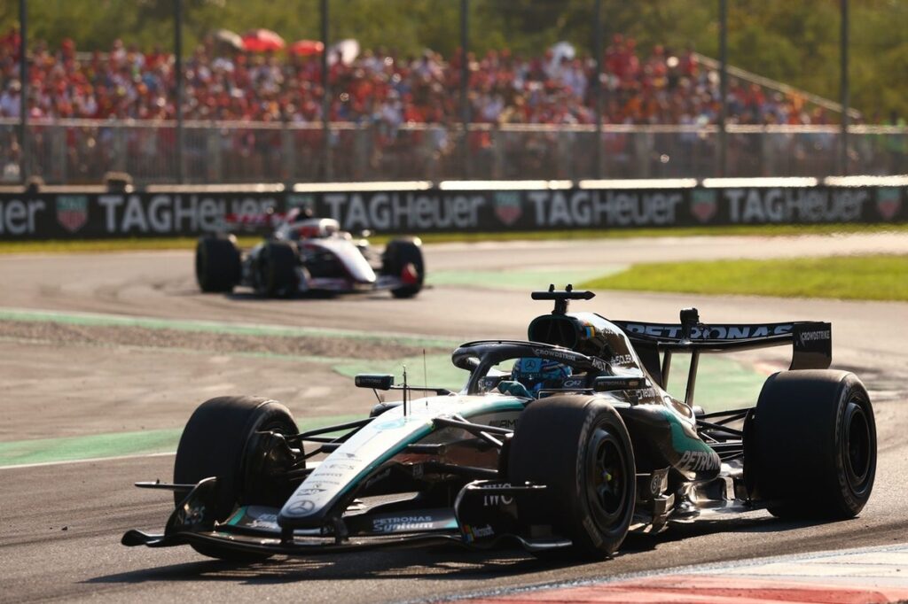 Why Mercedes didn’t pit Russell under virtual safety car in Italian GP Why Mercedes didn’t pit Russell under virtual safety car in Italian GP