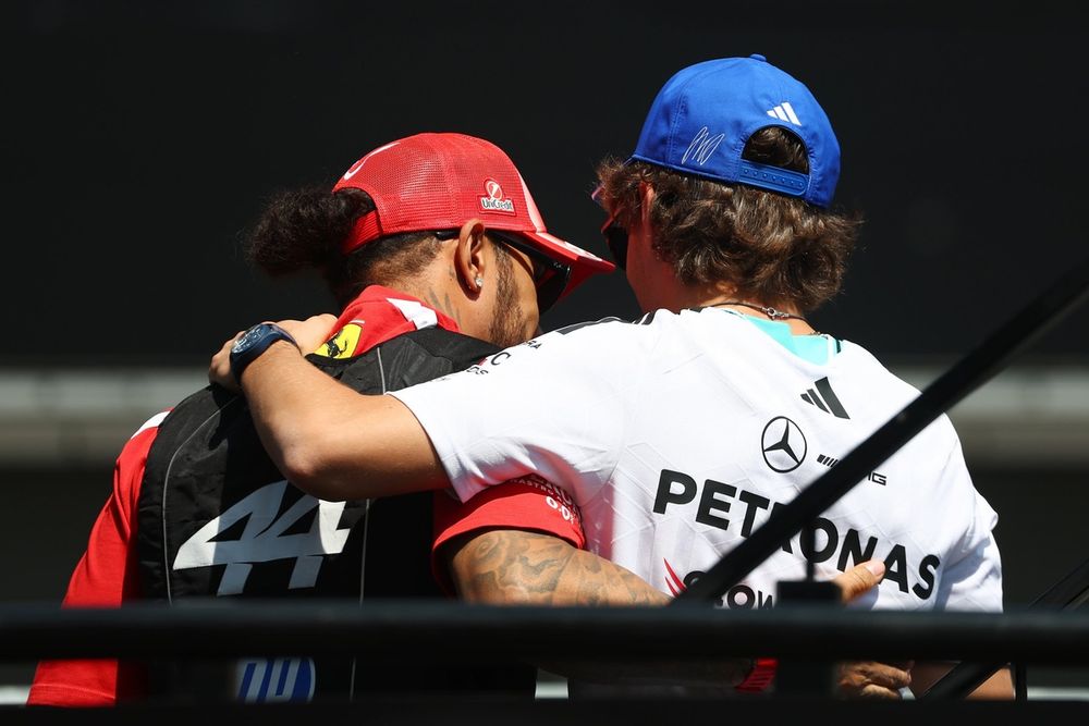 Andrea Kimi Antonelli, Mercedes, Lewis Hamilton, Ferrari