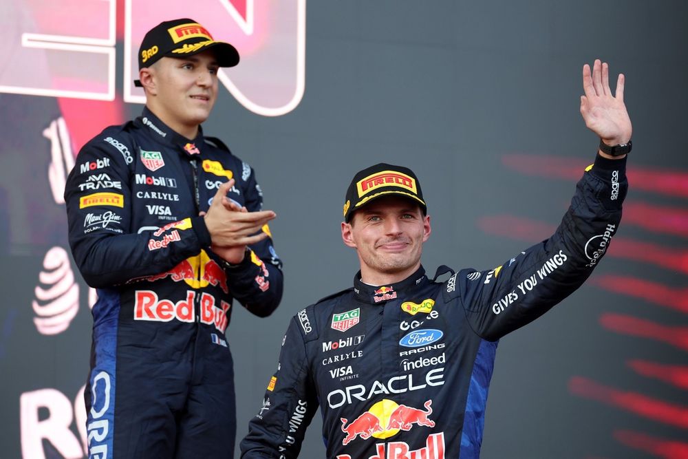 Max Verstappen, Red Bull Racing, Isack Hadjar, Red Bull Racing