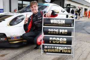 Voisin grabs Carrera Cup crown early despite messy Silverstone opener Voisin grabs Carrera Cup crown early despite messy Silverstone opener